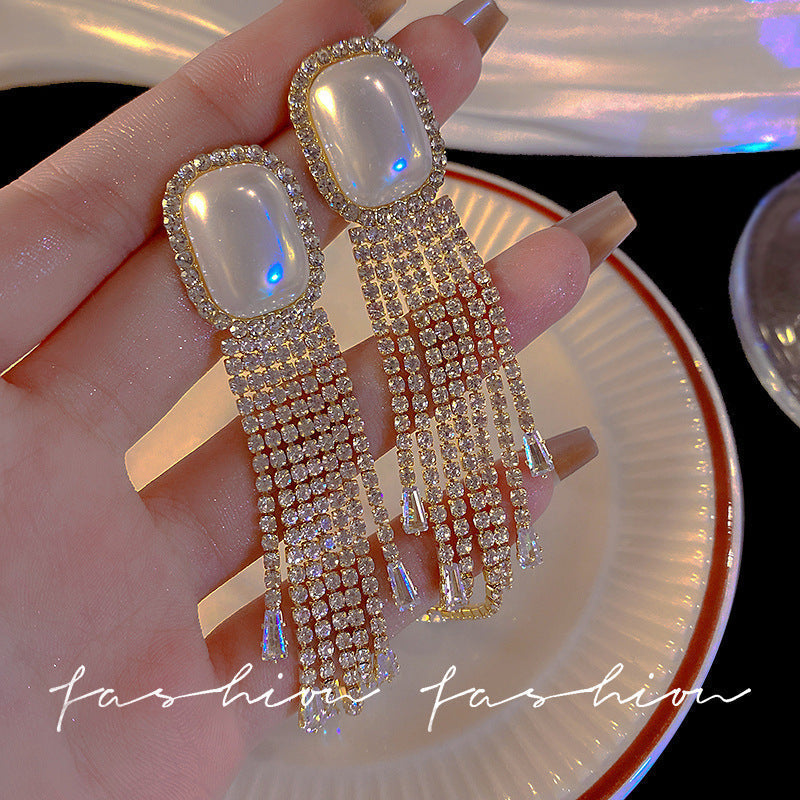 チェーンピアス K18 ピアス ロングアメリカンピアス アクセサリー624金