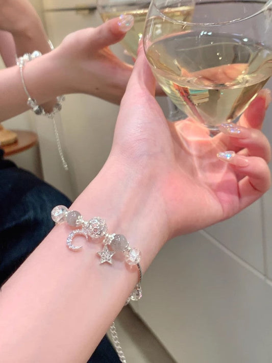 ブレスレット 腕輪 おしゃれ きれい  シンプル レディース アクセサリー ファッション427銀